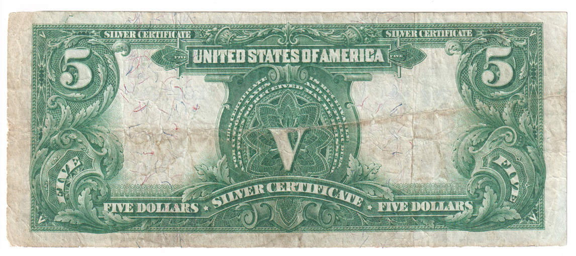 1899 $5 Chief - VF/pinholes