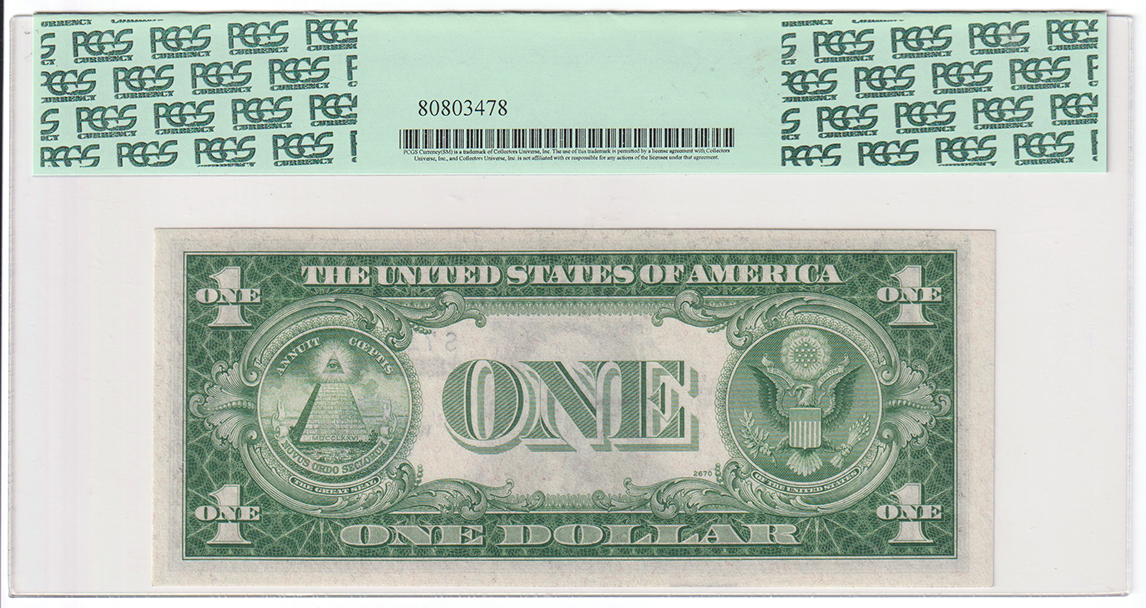 1935-A "R" Fr# 1609 - PCGS ChCU-64 PPQ