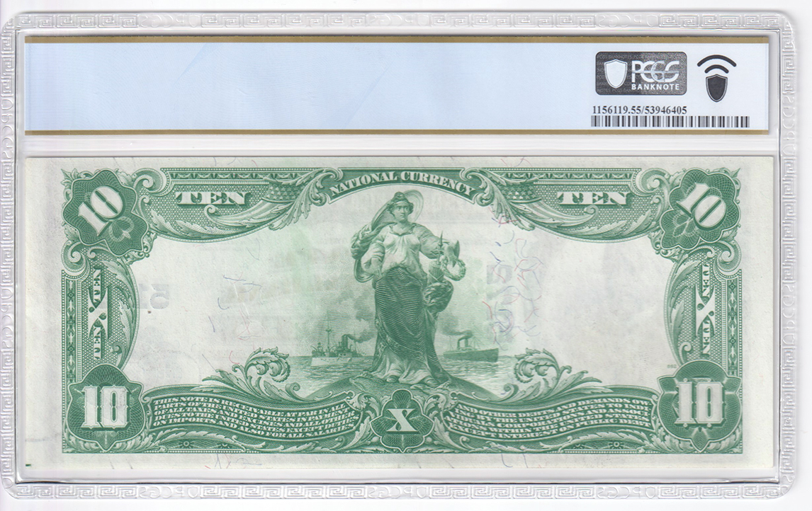 1902 $10 Blue Seal - St. Louis, MO Charter #5172 - PCGS AU-55/PPQ