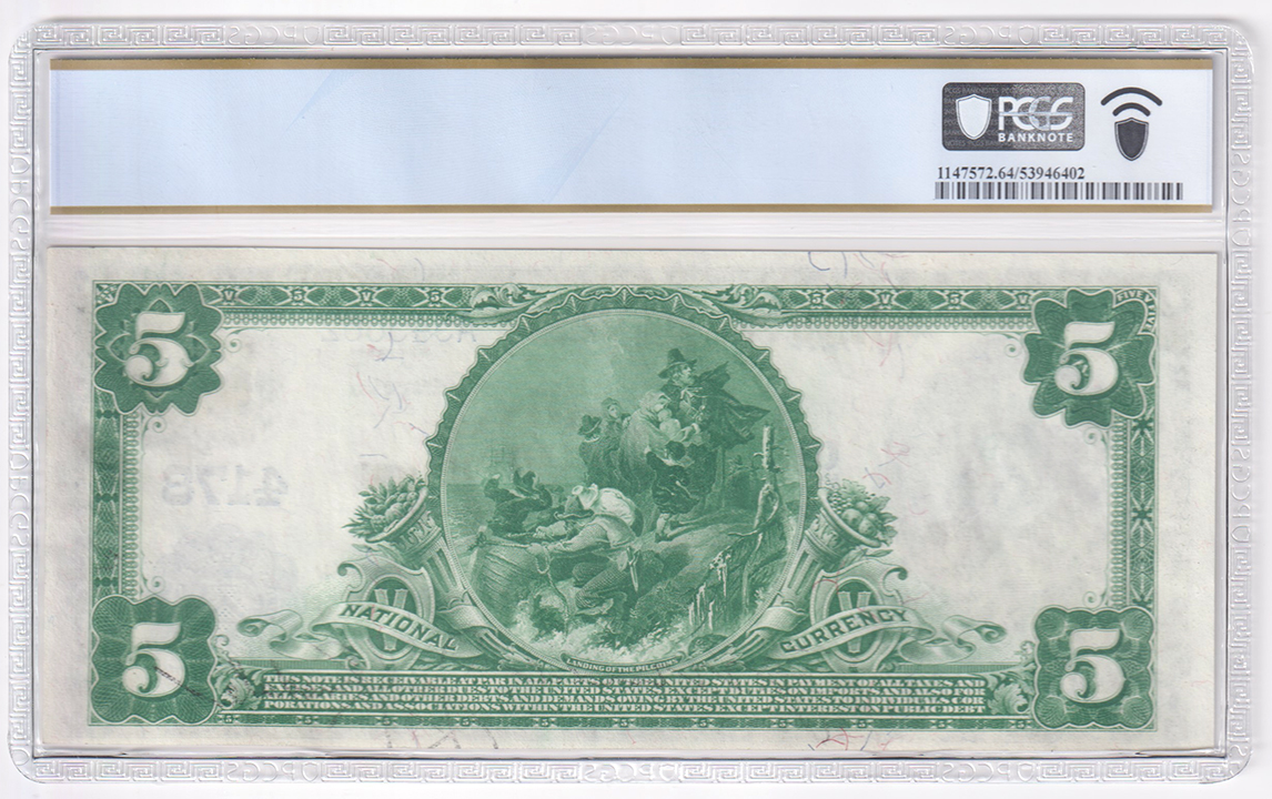 1902 $5 Blue Seal - St. Louis, MO Charter #4178 - PCGS ChCU-64 PPQ