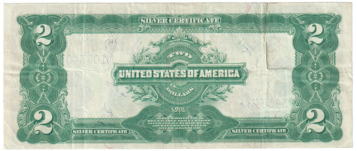 1899 $2 - VF